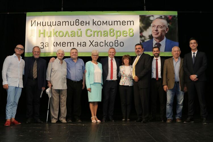 Независимият кандидат Николай Ставрев влезе в предизборната надпревара за кмет на Хасково