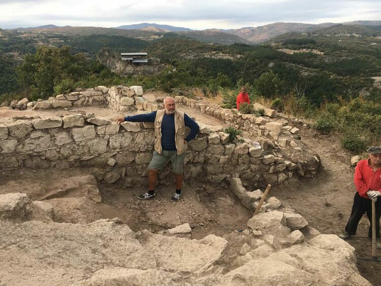 Римски храм беше разкрит край светилището на Орфей