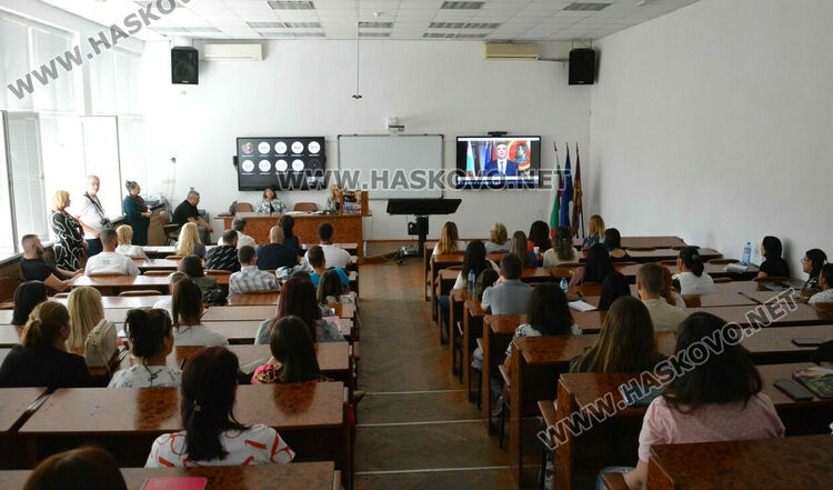 УНСС-Хасково откри академичната година със 710 студенти
