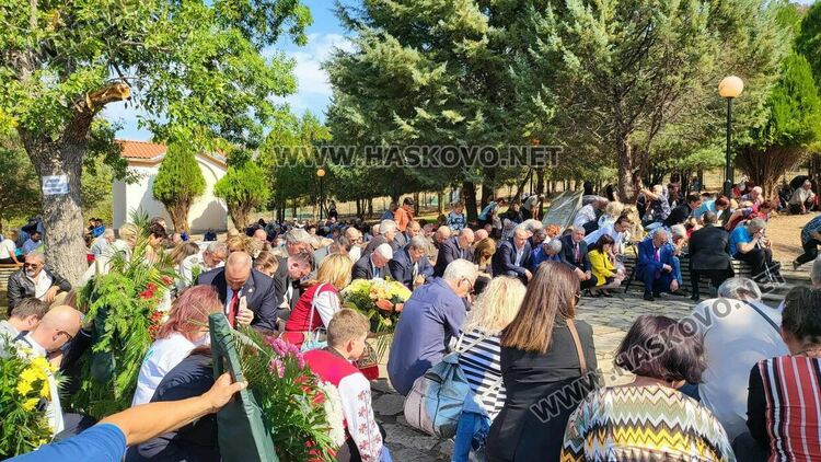 Национално поклонение за 110 г. от разорението на тракийските българи край Маджарово