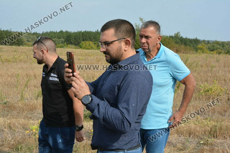 Пожар избухна край  Хасково