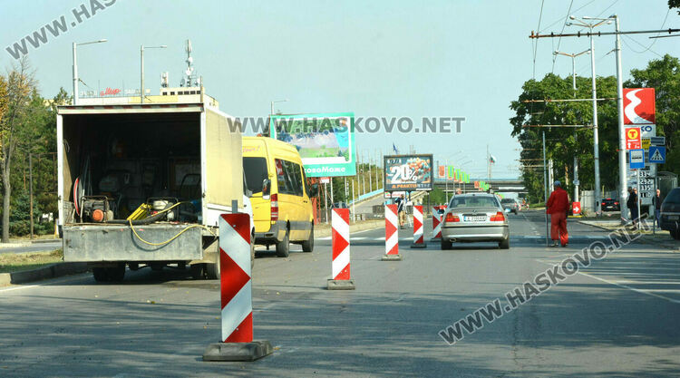 Продължава ремонтът на „Раковски“ след кръговото 