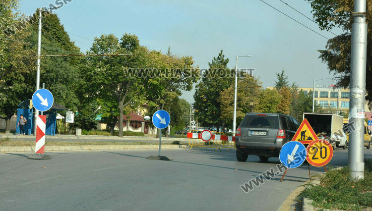 Продължава ремонтът на „Раковски“ след кръговото 