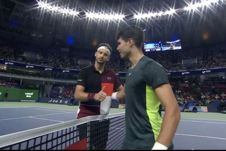 Гришо е на четвъртфинал след успех над Алкарас