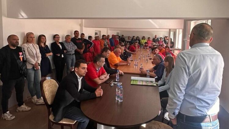 Николай Ставрев представи програмата си за развитие на Хасково пред служители на „АБ“ АД