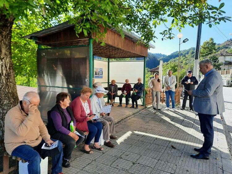 Стефан Сабрутев в Левочево: Не чакам подкрепа от партиите, а от жителите на община Смолян