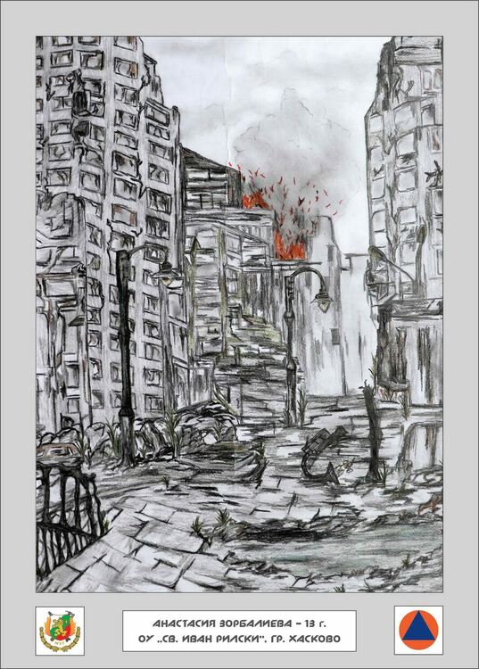 5 награди за млади художници от Хасковско на конкурса „С очите си видях бедата“ 