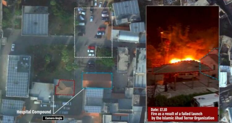 Кадри на Израел от мястото над експлозията: дори колите не са преобърнати.