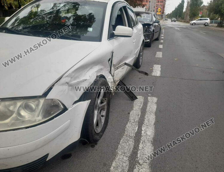 Отнето предимство доведе до катастрофа на кръстовището до „Лебеда“
