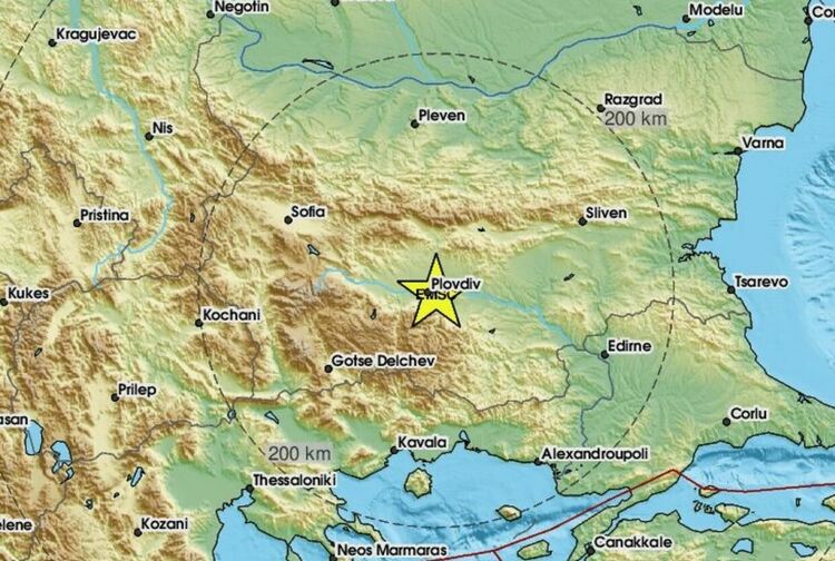 Земетресение от 3,9 край Пловдив, усетено е и в Хасковска и Старозагорска област