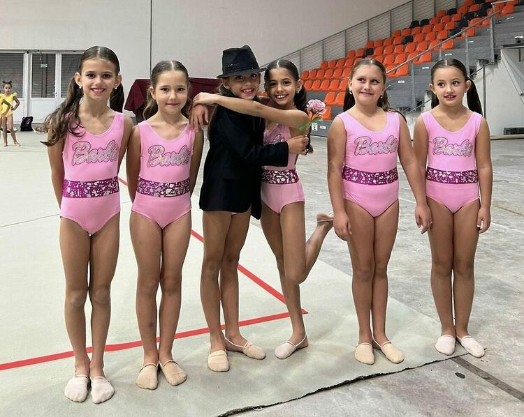 Пет медала за гимнастичките от „Аида“ на Държавното по масов спорт