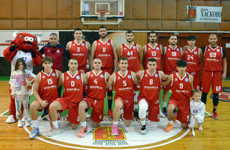 Баскетболистите на „Хасково“ с впечатляваща статистика 