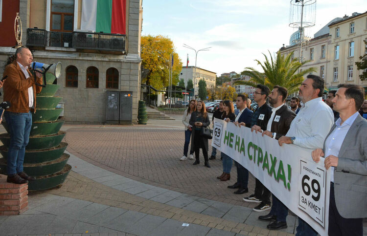 Николай Ставрев: Да гласуваме за Хасково без страх, за да го превърнем в модерен и безопасен град !