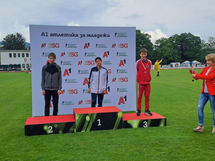 Йоан Радев с трето място в „А1 Атлетика за младежи“
