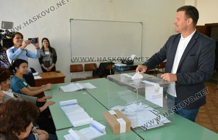 Станислав Дечев: Гласувах за Хасково-да живеем всички в модерен, спокоен и чист град