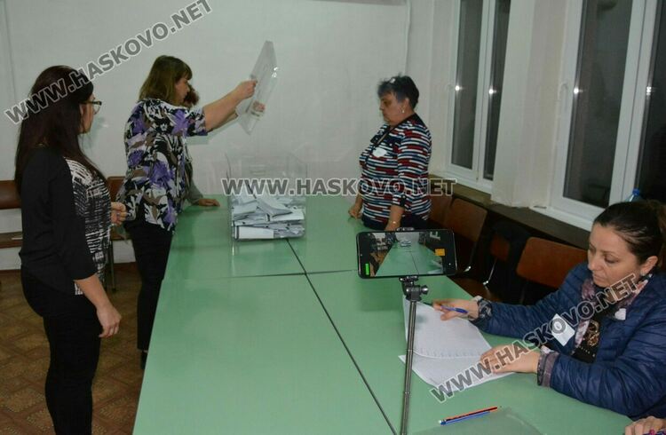 В Хасково приключи изборният ден