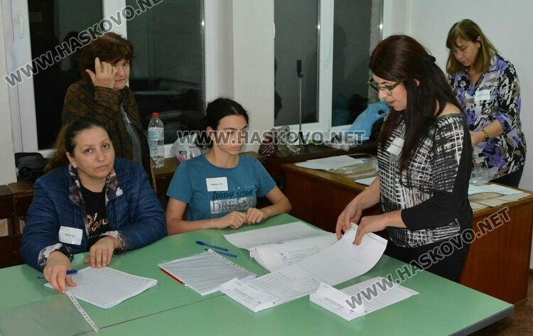 В Хасково приключи изборният ден