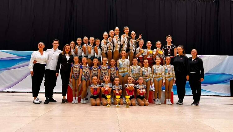 „Мега спорт“ сред най-добрите на Държавното първенство по спортна аеробика