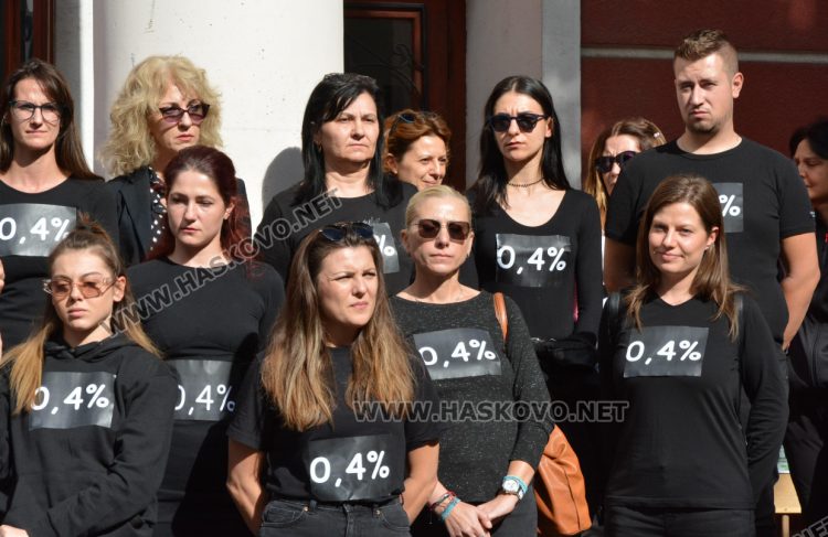 Хасковският театър на протест: Искаме достойно да живеем и да творим