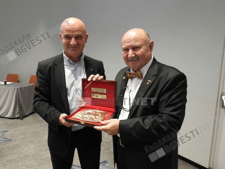 Големият приятел на Кърджали Шабан Родоплу от Бурса бе удостоен със званието Ротари посланик на България