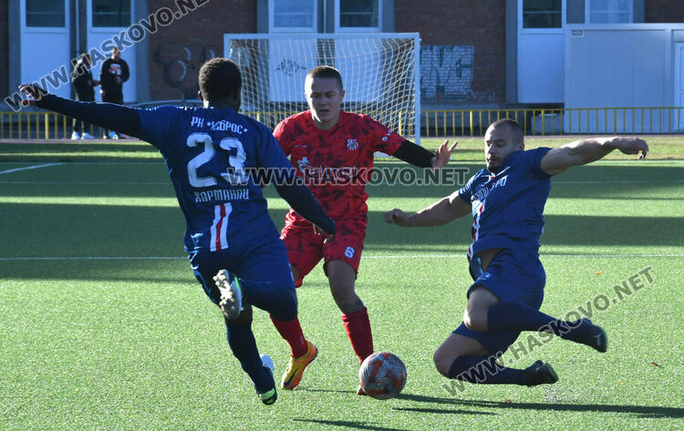 ОФК „Хасково“ разби „Хеброс“ и се изкачи на второ място 