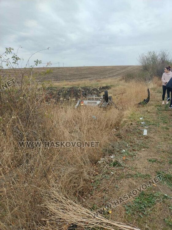 Две жени пострадаха при катастрофи по пътя между Хасково и Минерални бани