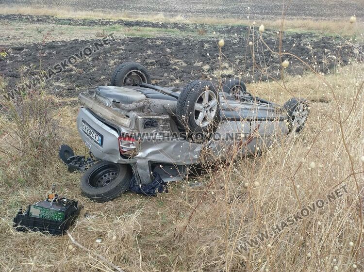 Две жени пострадаха при катастрофи по пътя между Хасково и Минерални бани