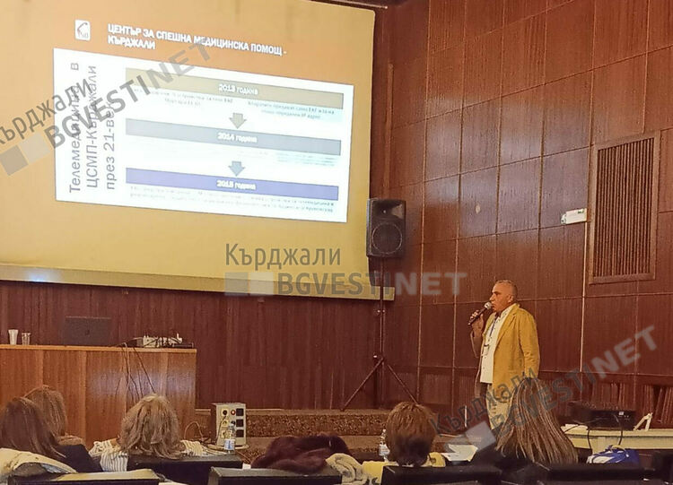  8 спешни медици от Кърджали участваха в симпозиум в столицата, д-р Атанас Митков изнесе доклад