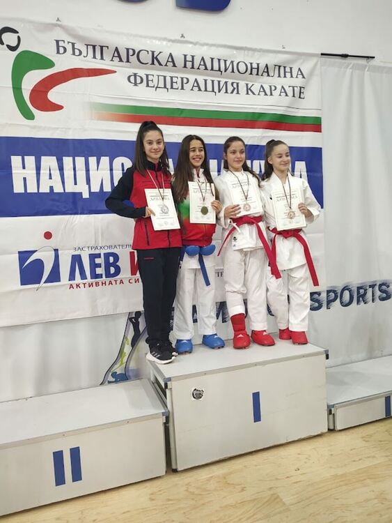 Каратистите на „Торнадо“ с две титли от Купа България