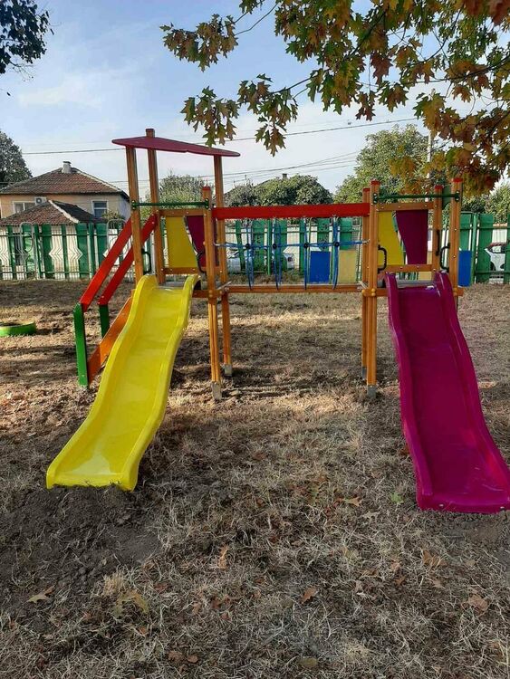 В Детска градина "Пролет" се радват на нови придобивки"