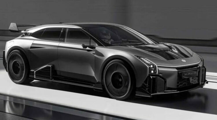 Китайци показаха електрическа хиперкола с 1300 конски сили