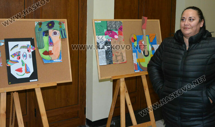 Арт школа „Дъга“ откри изложба „В духа на Пикасо“