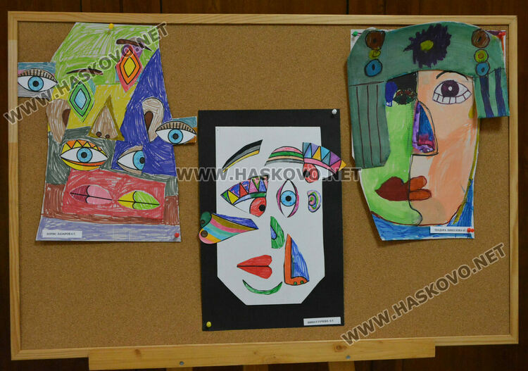 Арт школа „Дъга“ откри изложба „В духа на Пикасо“