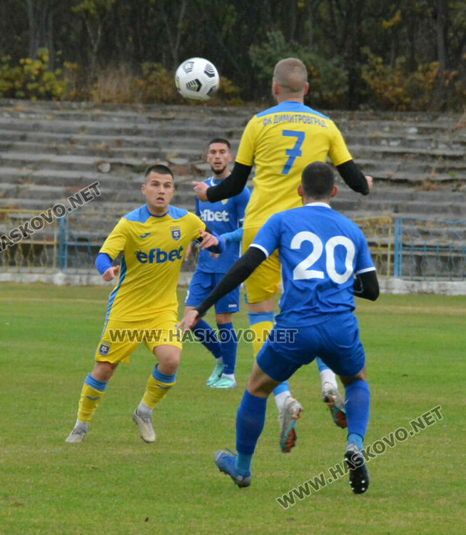 “Димитровград” и “Гигант” не се победиха