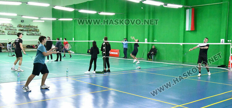 В Хасково стартира отборният шампионат по бадминтон