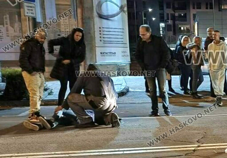 С охлузни рани е блъснатата пешеходка край „Лебеда“