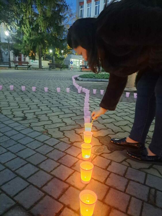 Огнена панделка грейна за пореден път в Димитровград на Световния ден за борба със СПИН