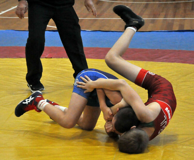 Млади борци от четири държави се борят на тепиха в Димитровград