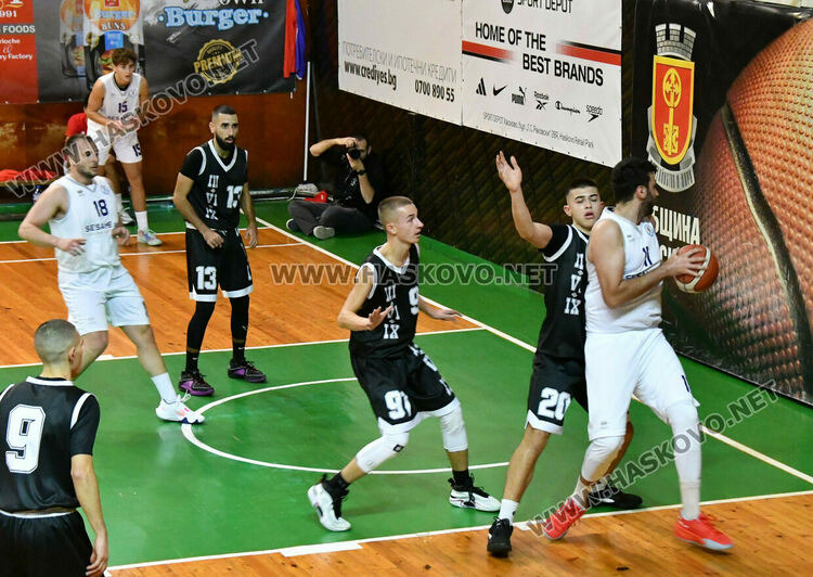 Баскетболният „Хасково“ с лесен успех над БК 3.6.9.