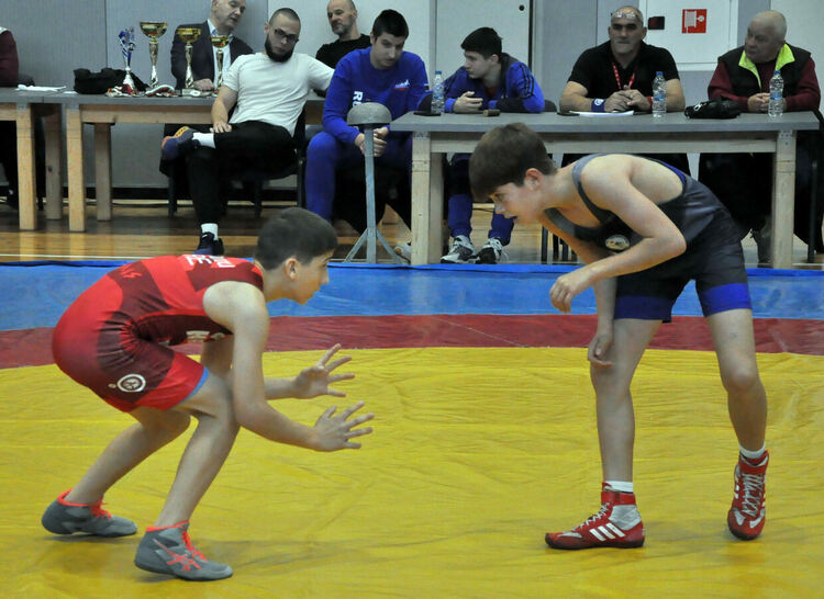 Млади борци от четири държави се борят на тепиха в Димитровград