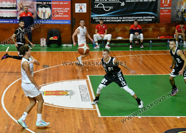 Баскетболният „Хасково“ с лесен успех над БК 3.6.9.