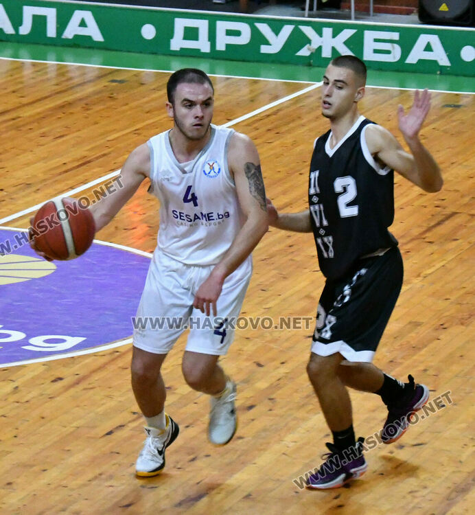 Баскетболният „Хасково“ с лесен успех над БК 3.6.9.