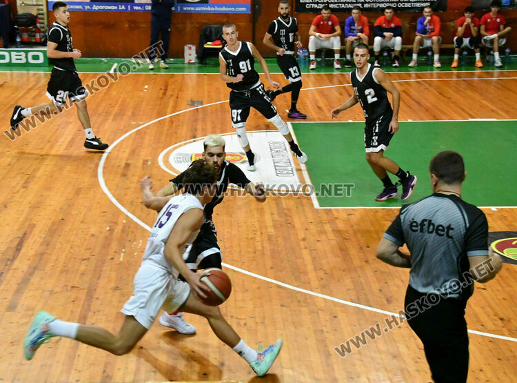 Баскетболният „Хасково“ с лесен успех над БК 3.6.9.