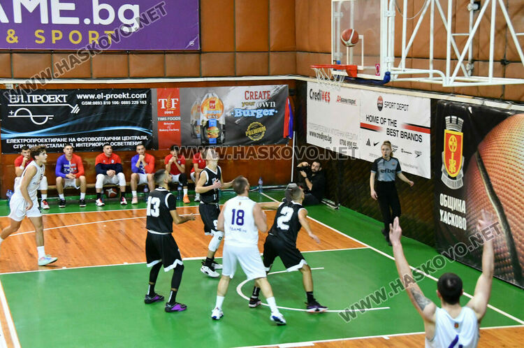 Баскетболният „Хасково“ с лесен успех над БК 3.6.9.