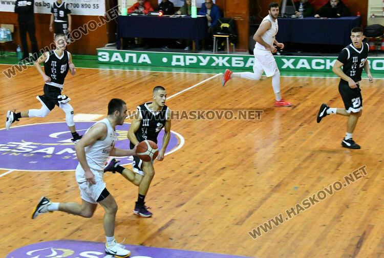Баскетболният „Хасково“ с лесен успех над БК 3.6.9.