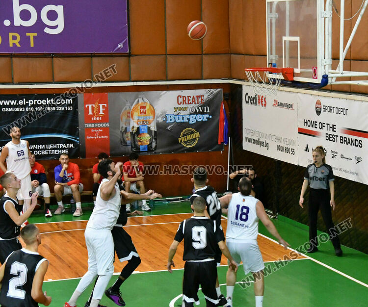 Баскетболният „Хасково“ с лесен успех над БК 3.6.9.
