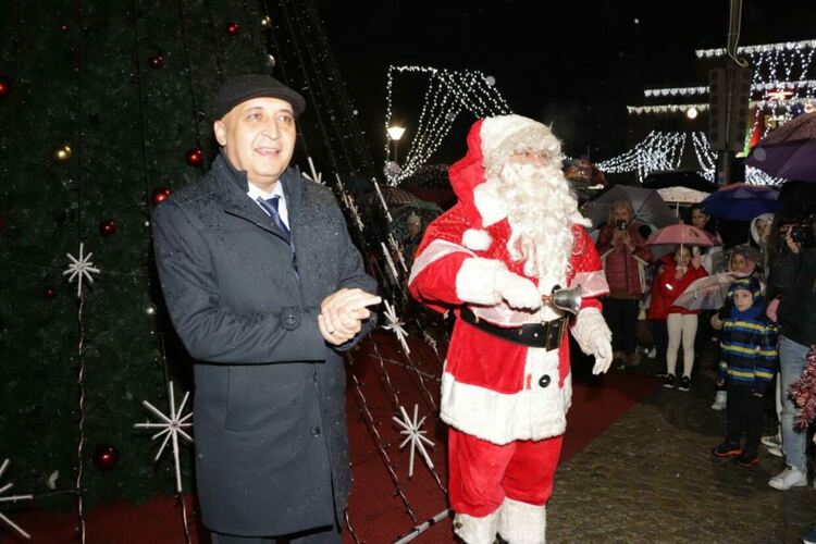 Грейна коледната елха в Кърджали