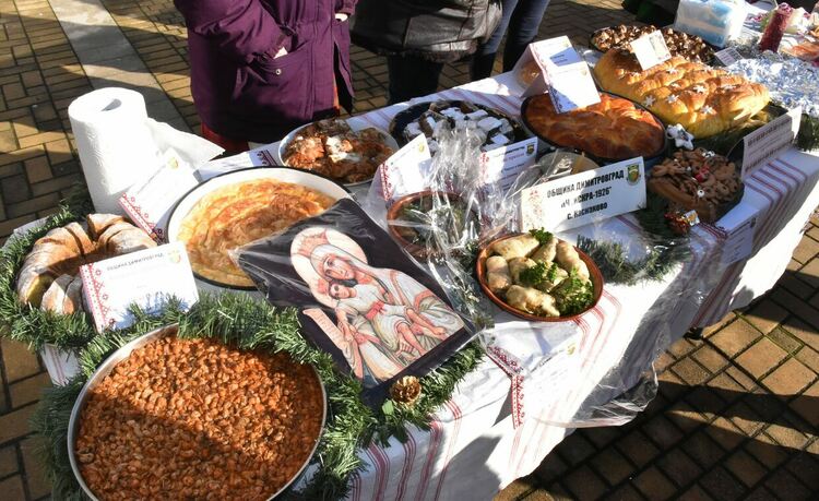 1000 порции боб на Коледната трапеза в Димитровград
