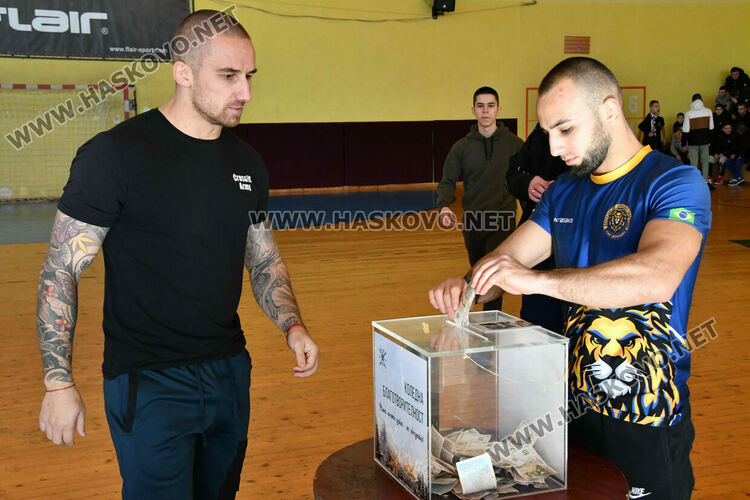 Благотворителна тренировка се проведе в комплекс „Спартак“