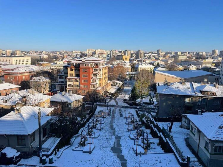Прекрасен слънчев зимен ден
